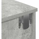  Zidna polica s ladicama beton siva 80x34x17cm konstruirano drvo | shoptok.hr