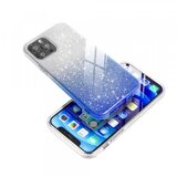  ovitek z bleščicami Bling 2v1 za Samsung Galaxy A03s A037 - srebrno modre | Shoptok.si