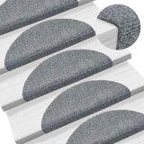  Prostirke za stepenice, samoljepljive, 30 kom, 56x17x3 cm, svijetlo sive, poluokrugle | Eponuda.ba