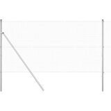 vidaXL varjen žični set z 7 stebri 1.2x10 m galvanizirano jeklo | Shoptok.si