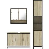 vidaXL 3-dijelni set kupaonskog namještaja boja hrasta sonome drveni | shoptok.hr