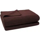 Odeja Soft Fleece temnorjava