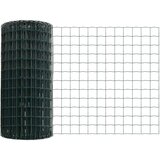 vidaXL Evropska ograja Zelena 0.6x50 m Jeklo | Shoptok.si