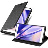 Cadorabo Ohišje, združljivo z Huawei P8 v nočna črna - Zaščitni ovitek z magnetnim zapiranjem, stoječo funkcijo in režo za kartice, (20560827) | Shoptok.si