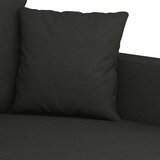  2-dijelni set sofa s jastucima crni od tkanine | shoptok.hr