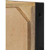 vidaXL Nočne omarice 2 kosa 40x35x40 cm Masivni neobdelan les Mango | Shoptok.si