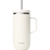 Qwetch Cold Cup termo lonček z ročajem 600 ml - mat peščena