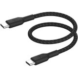Belkin BOOST CHARGE braided Cab. USB-C/USB-C 15cm sw.CAB004BT0MBK | shoptok.hr