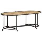 Furnova Kava miza 110x55x40 cm masivni les grobo mango, (21915799) | Shoptok.si