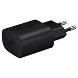 Samsung stenski polnilec usb-c, 25 w, črn | Shoptok.si