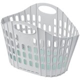 Addis sivozelena sklopiva košara za rublje Flat Folding Laundry Basket Cijene