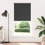 vidaXL Rolo zatemnjena črna 90x230 cm tkanina širina 85,7 cm poliester | Shoptok.si