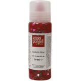  Ljepilo glitter konfeti 50ml srca knorr prandell 21-8099206 crveno Cene