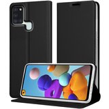 Cadorabo Case, združljiv s Samsungom v elegantnem črnem - zaščitnem pokrovu z magnetnim zapiranjem, stoječo funkcijo in režo za kartico, (20694816) | Shoptok.si
