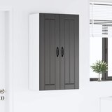  Ormar za Zid Lucca Crna 60 x 31 x 100 cm Konstruirano drvo | shoptok.hr