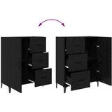  Kreveta Crni hrast 69,5 x 34 x 90 cm Konstruirano drvo | shoptok.hr