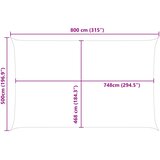  Jedro za sunce Narančasta i smeđa 8 x 5 m 100% poliester Oxford | shoptok.hr