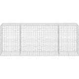  Gabion s žicom debljine 3,5 mm i mrežom 5x10 cm 400x100x150 cm | shoptok.hr