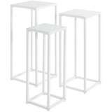 Mömax Set Stojal Za Rože Blackburn, Bela, Jeklo, 3 Kos | Shoptok.si
