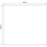  Težak pokrivač Antracit 200 x 220 cm 9 kg 100% Pamuk 205T | shoptok.hr