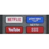 TVRC45HIBK univerzalni daljinski upravljac za hisense amazon prime/disney+/netflix/ rakuten