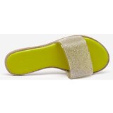 Resti Green women's slippers with cubic zirconia Verina - Footwear | shoptok.hr