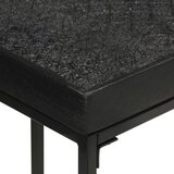  Konzolni stol crni 110x35x76 cm masivno drvo bagrema i manga | Eponuda.com