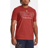 Under Armour T-shirt UA PJT ROCK IRON SS-RED - Men's Cijene