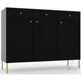 ADRK Komoda Tili 3D3S - črna | Shoptok.si