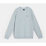 Sinsay Strukturalna crewneck majica | shoptok.hr