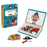 Janod Magnetna knjiga - Smešni obrazi - Fantje | Shoptok.si