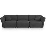 Cosmopolitan Design Tamno siva sofa od bouclé tkanine 292 cm Tokyo – | shoptok.hr