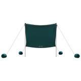 Nadstrešnica za plažu s pješčanim sidrima zelena 214 x 236 cm | shoptok.hr