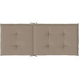  Jastuci za vrtne stolice 6 kom smeđesivi 120x50x3 cm od tkanine | shoptok.hr
