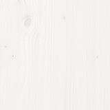 Posteljni okvir bel iz trdnega lesa 120x190 cm 4FT, (20904869) | Shoptok.si