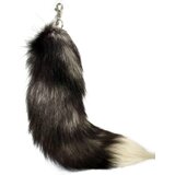 Generic Fluffy fox tail keychain tassel bag cosplay toy handbag accessories hook pendant, (21066448) Cene