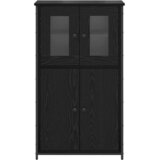  Highboard Crni hrast 62 x 32 x 106,5 cm Konstruirano drvo | shoptok.hr