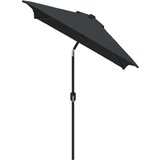  Vrtni suncobran s metalnom šipkom 300 x 200 cm antracit | shoptok.hr