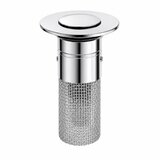 Home & Marker Filter za umivalnik proti zamašitvi z lovilcem las in umazanije, košarico za odtok, funkcijo zadrževanja vode | DRAINOX, (5000359621) | Shoptok.si