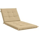  Jastučić za ležaljku GEMERT 100% poliester Bež 190 x 90 x 9 cm | shoptok.hr
