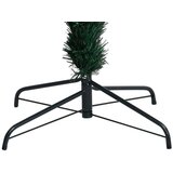 vidaXL Umetna novoletna jelka s stojalom zelena 210 cm optična vlakna | Shoptok.si