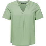 Vero Moda Curve Bluza 'MYMILO' svetlo zelena