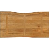 Stolna ploča 100x60x3,8cm od masivnog drva manga sa živim rubom | shoptok.hr