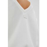 Marisse Women's Sweatshirt L-Bl-4001 Off White | Shoptok.si