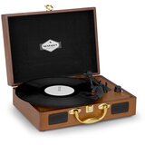 Auna Nostalgy by Peggy Sue Retro, gramofon, plošče, USB AUX, videz lesa/zlata u