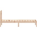  Okvir za krevet od masivnog drva 75 x 190 cm jednokrevetni | shoptok.hr