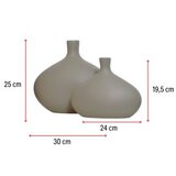 WALLXPERT vaza platy set mink | ePonuda.com
