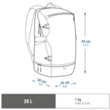 RANAC za planinarenje sa odeljkom za hladjenje 20L crna | ePonuda.com