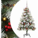  Umjetno božićno drvce S LED lampica Zelena i bijela 120 cm | shoptok.hr