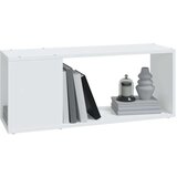 TV ormarić bijeli 80 x 24 x 32 cm od iverice | shoptok.hr